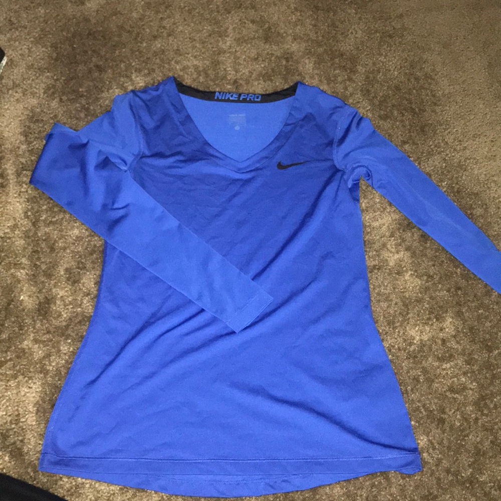 Long sleeve Nike pro shirt